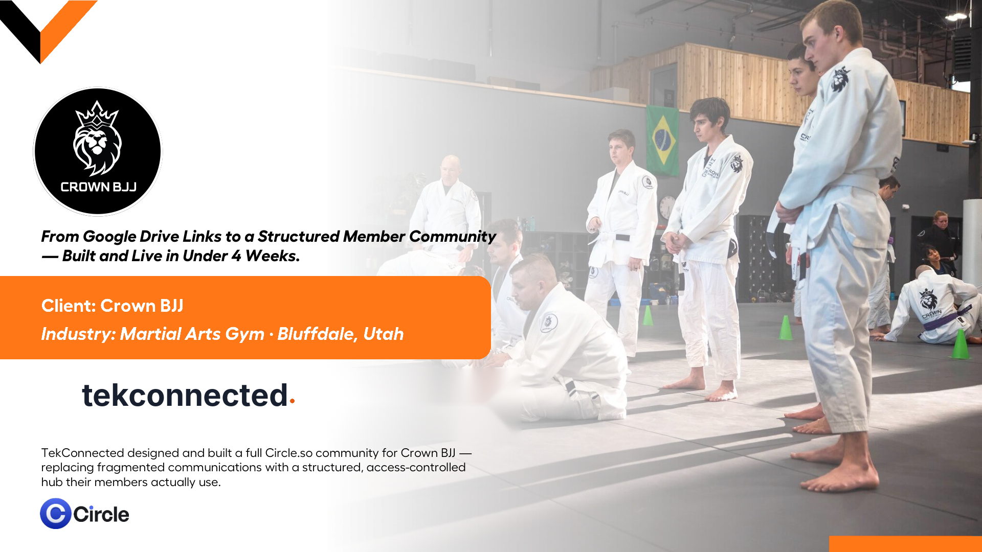 Crown BJJ, case study preview