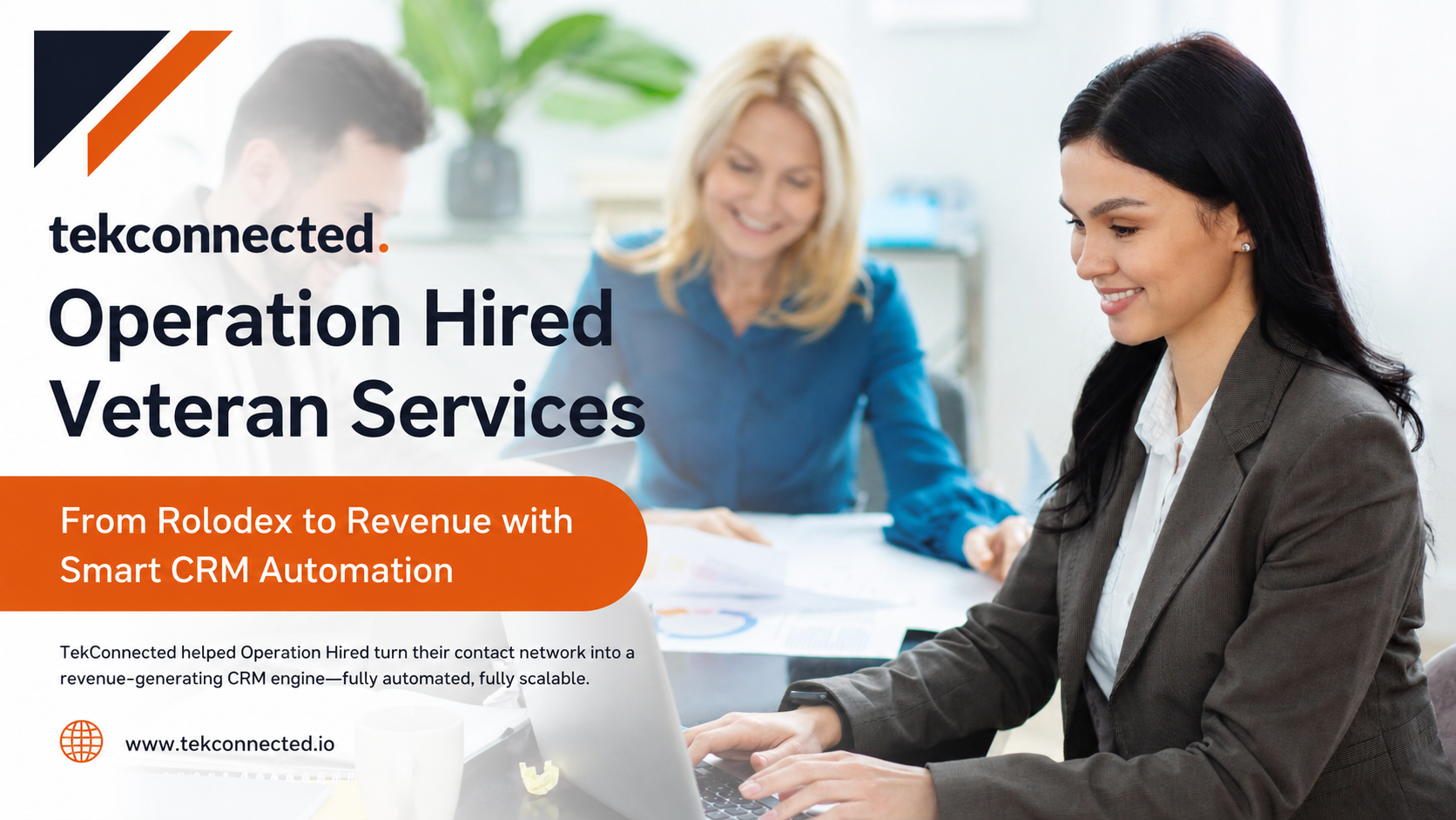 Operation Hired Veteran Services, case study preview