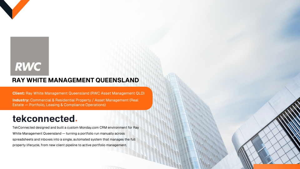 Ray White Management Queensland, slide 1